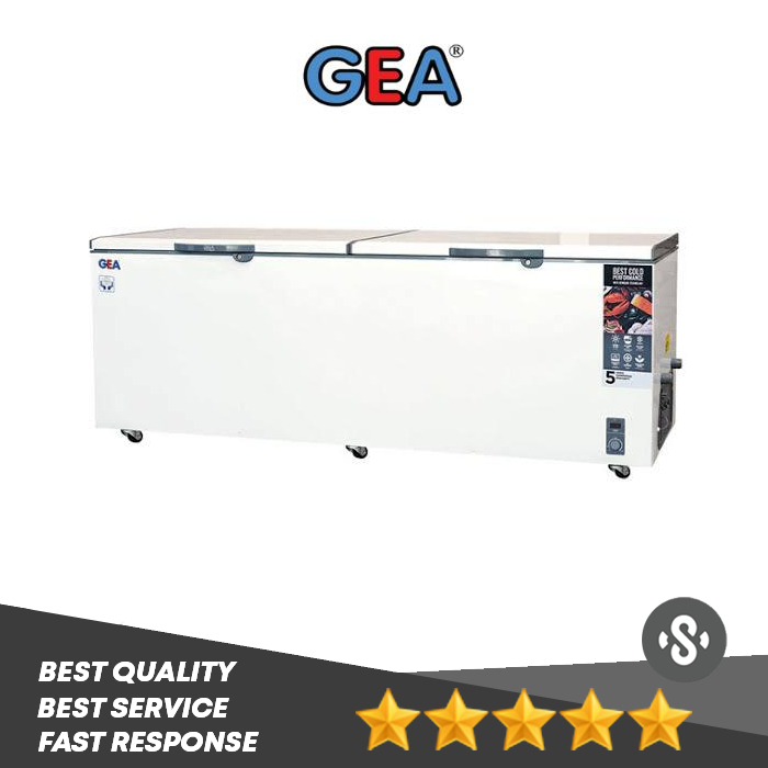 Freezer Box Gea AB1200 / Chest Freezer AB 1200 Garansi Resmi
