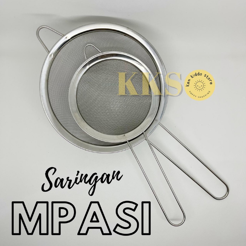 Saringan Parutan MPASI Bayi Kawat Saringan Food Maker MPASI Bayi Saringan Besar Saringan Kecil Sarin