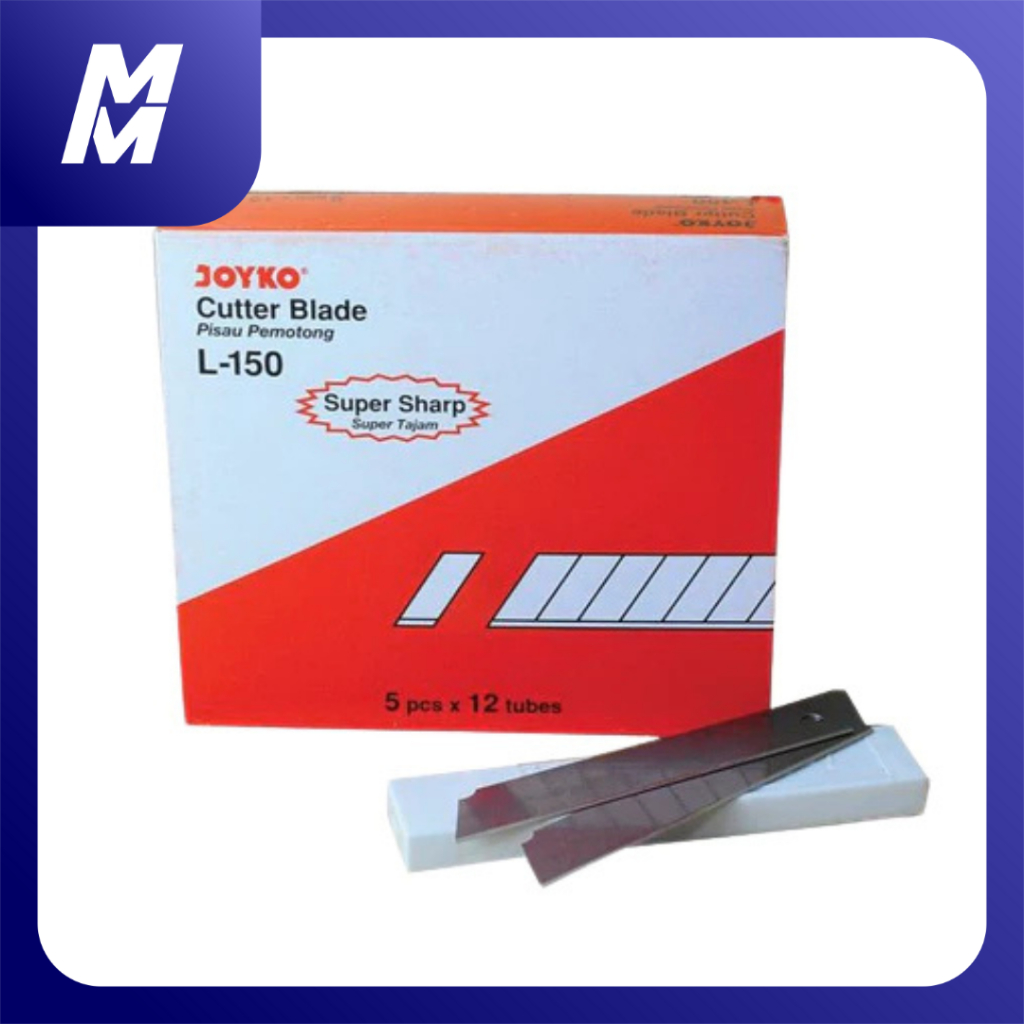 

Isi Cutter Joyko L-150 Ukuran Besar – Refill Pisau Cutter Tajam