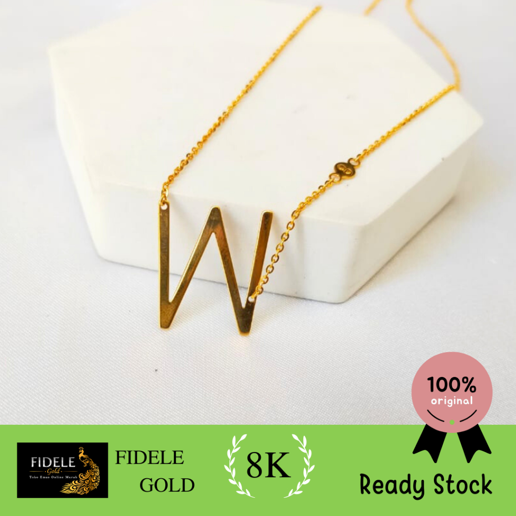 kalung huruf carendelano W alphastar