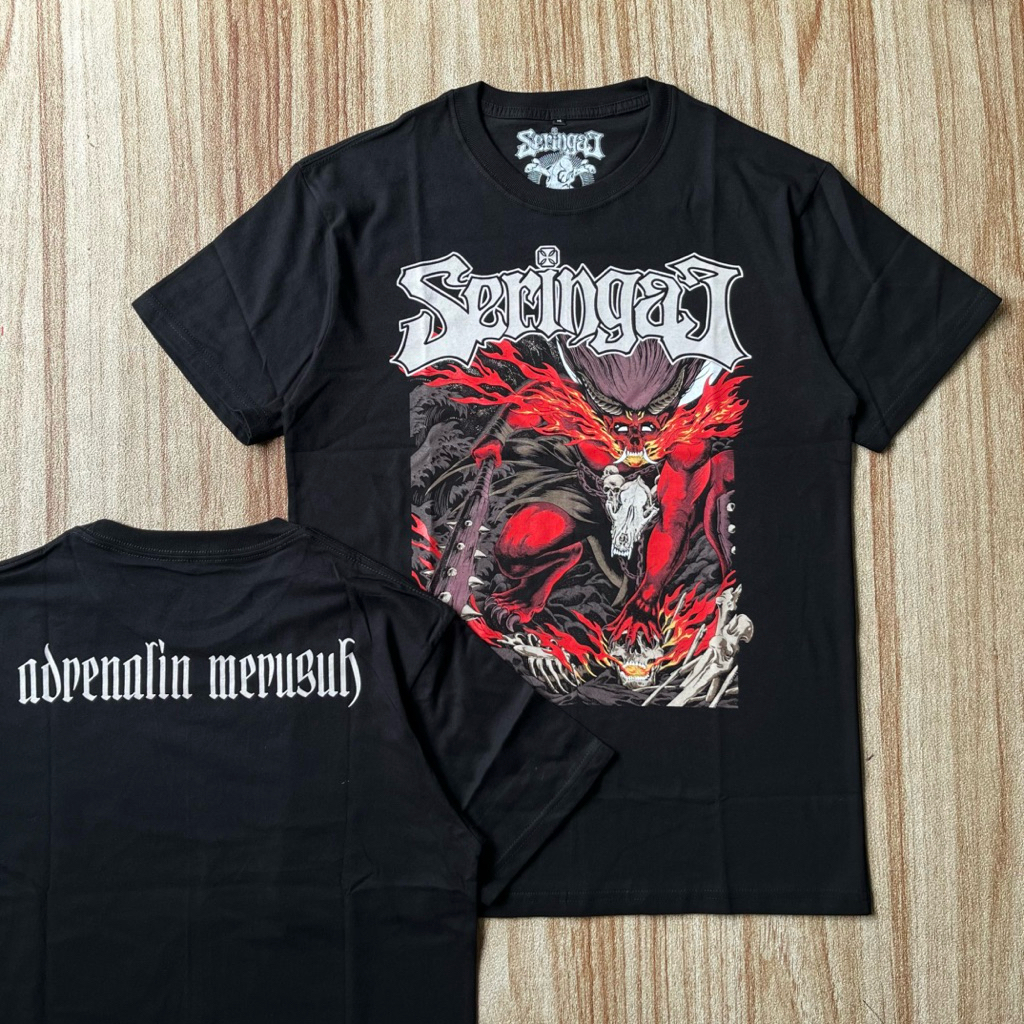 READY STOCK - Seringai - Adrenalin Merusuh UNISEX