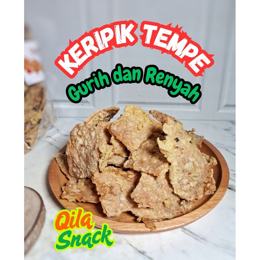 

Keripik Tempe Renyah 200 Gram