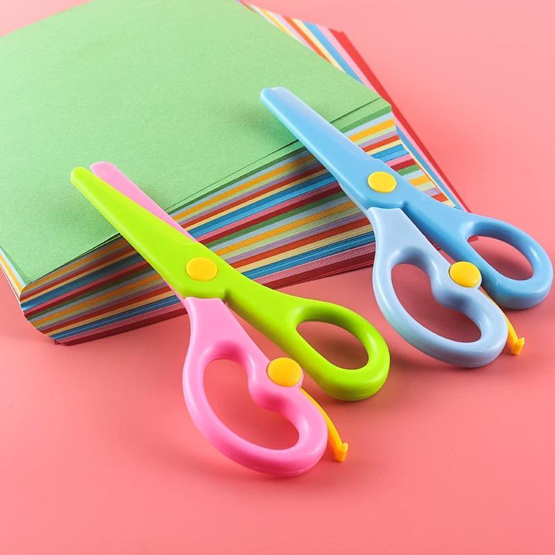 

* MKA * Gunting Anak Aman Gunting Plastik Pengaman Kerajinan Tangan Gunting Pengaman DIY / Gunting Mini Gunting Kertas Anak Gunting Aman Safety Gunting Bahan Plastik / Mainan Edukasi Untuk Anak Pemotong Kertas Mini Gunting Plastik Kepala Bulat Untuk Anak