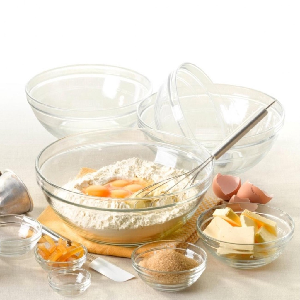 Mangkok kaca Luminarc 20cm / Stackable Bowl Luminarc 20cm / Mangkok Kaca