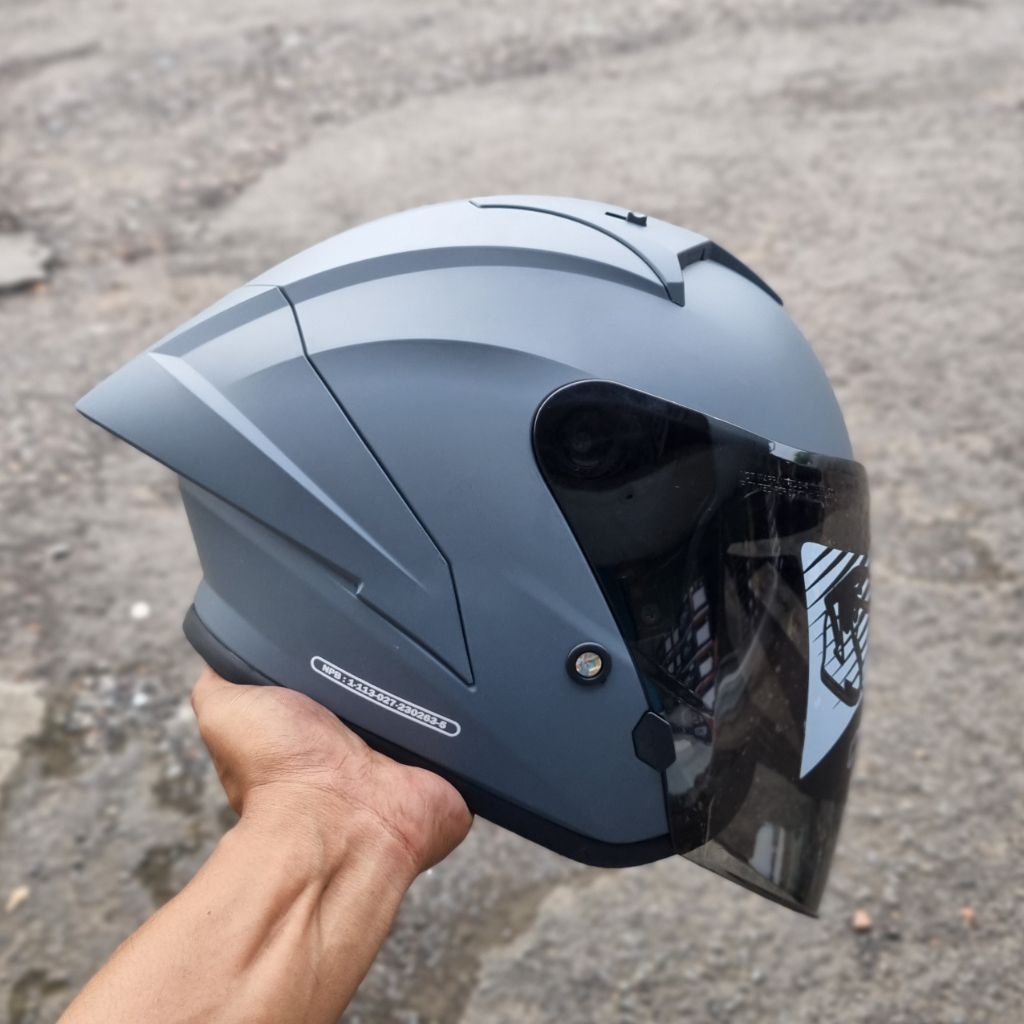 X7 solid helm pria keren terbaru kekinian sni bisa cod