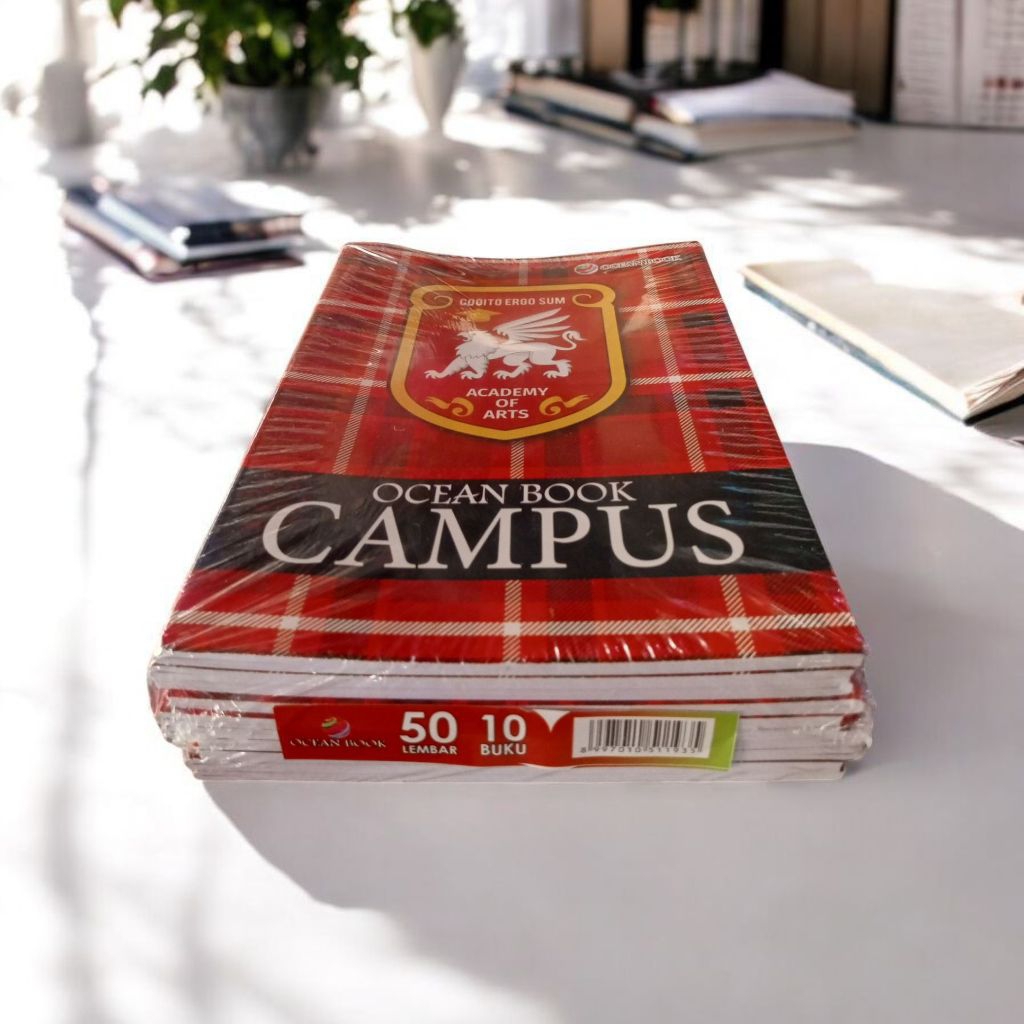 

Buku tulis campus ocean book isi 50 Lembar