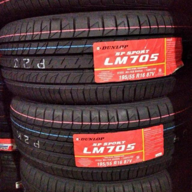 Ban dunlop 195/55R16 LM705 ( toyota sienta altis yaris livina x gear )