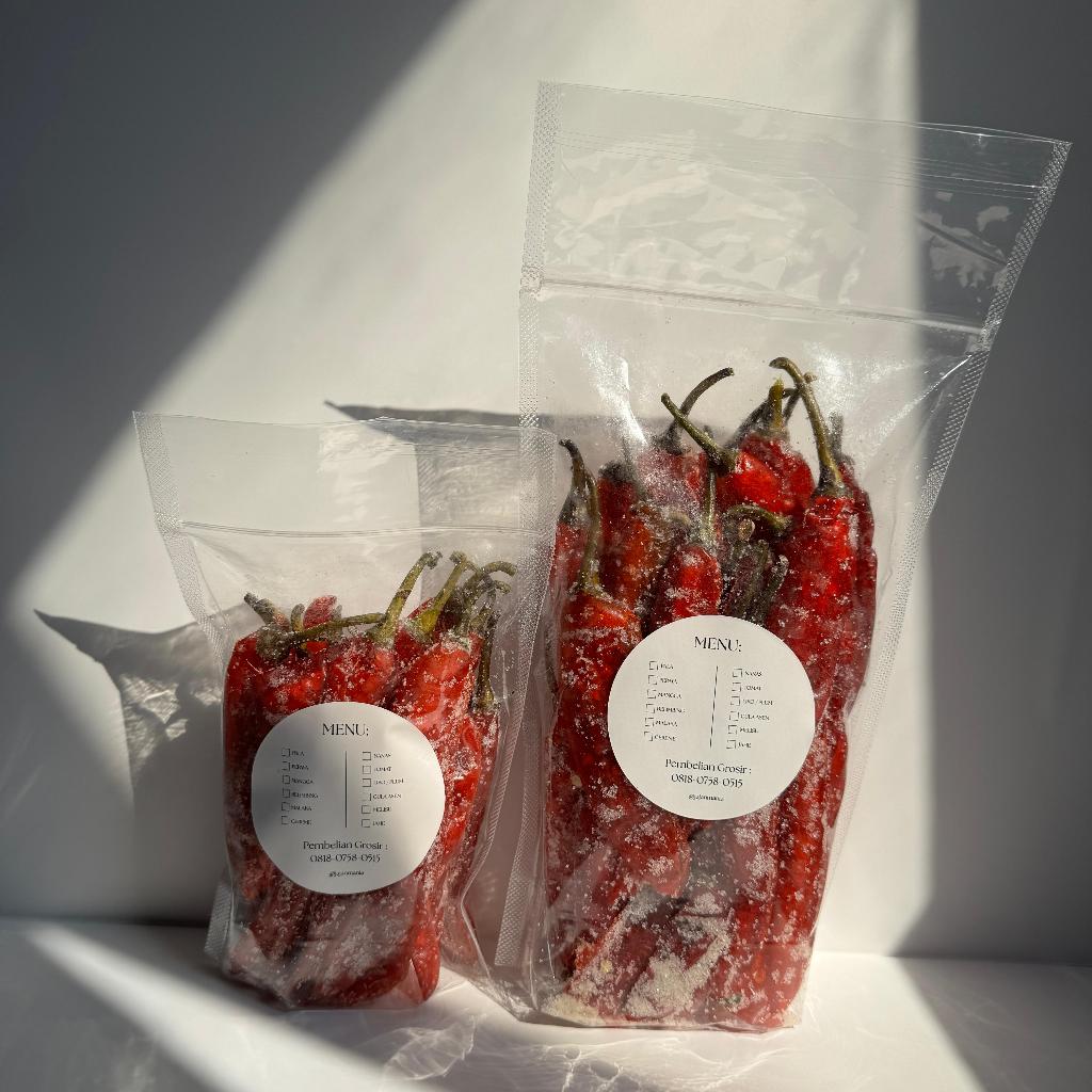 

Manisan Cabe Merah Besar Kering Kualitas Premium 200 gram / 400 gram