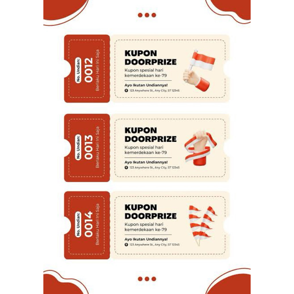 KUPON UNDIAN UANG TUNAI 5.000.000