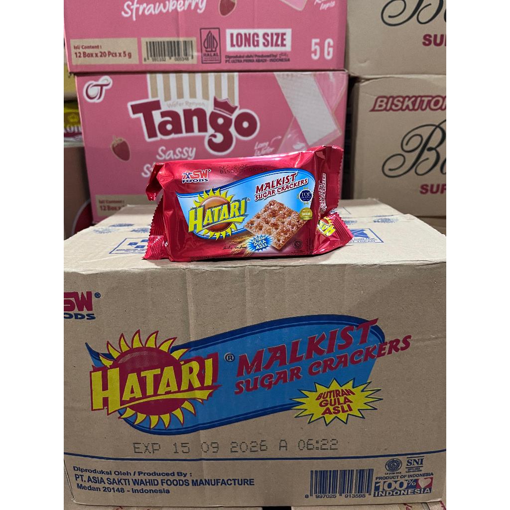 

hatari malkis sugar crackers 110 gram 1 dus isi 30 pcs