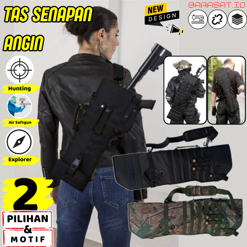 Tas Multipump Uklik PCP Gejluk Bahan tebal Jahitan rapi Kuat Tali bahu empuk Ringkas bisa dilipat