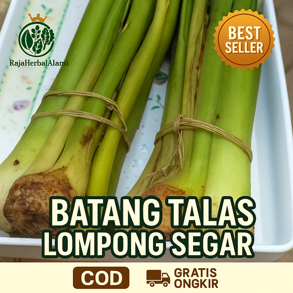 

Batang Talas Segar Per 1 KG – Sayuran Tradisional Siap Masak | Segar, Bersih & Siap Olah I COD