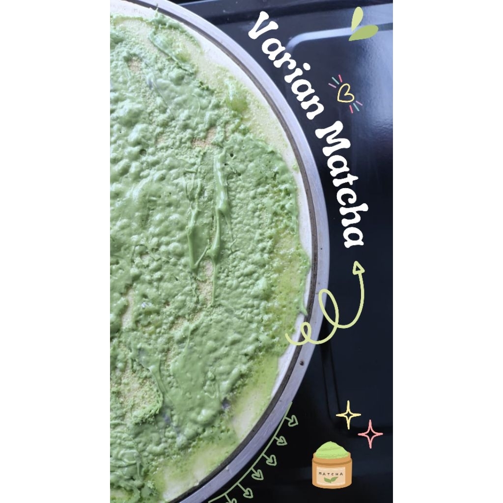 

Sweet Crepes Varian Matcha