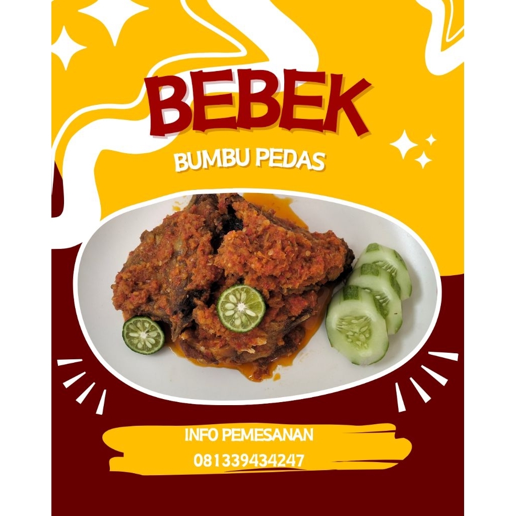 

BEBEK BUMBU MERAH /BEBEK BUMBU PEDAS
