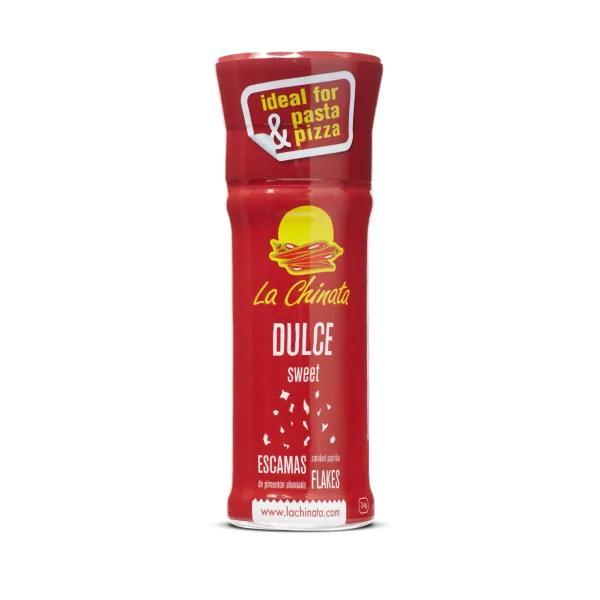 

La Chinata Sweet Smoked Paprika Flakes Grinder Paprika Asap Spanyol dengan Gilingan Pizza Soup Pasta Steak Salad