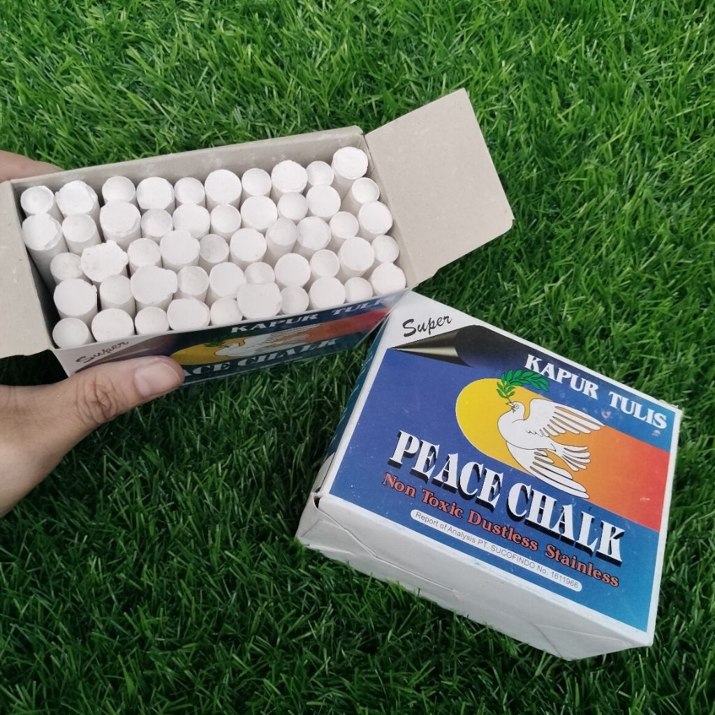 

Kapur Papan tulis putih peace chalk