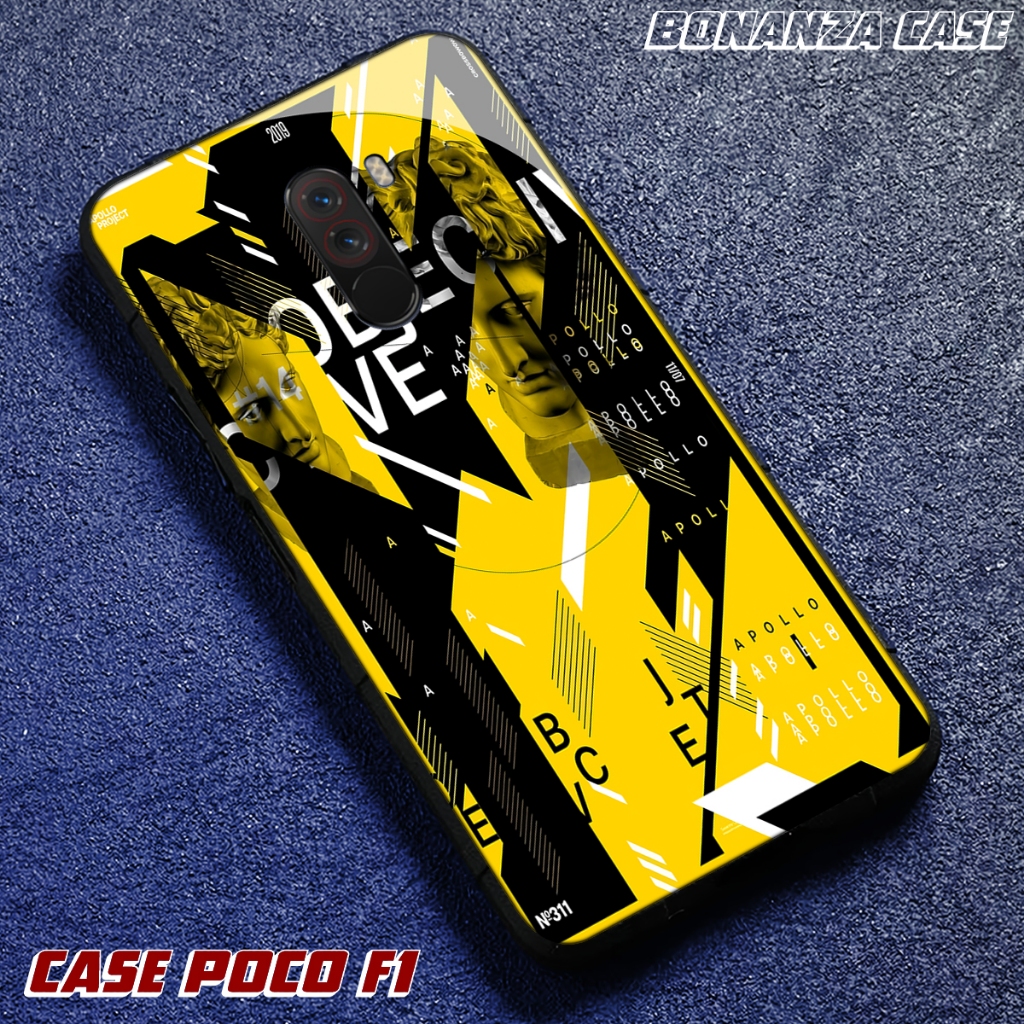Bonanza - Case Poco F1 - Casing Hp Custom Terlaris - Softcase Poco - Case Glossy Kilau Bisa Cod Shop