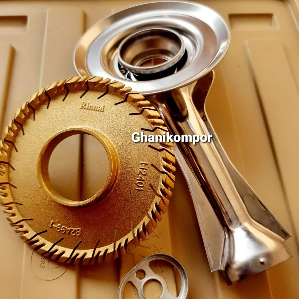 Spare part kompor gas Rinnai RI 712 bgx Original -Tungku Dan Burner Kompor gas Tornado Original