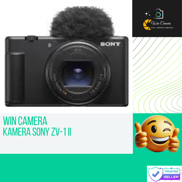 Kamera Sony ZV-1 II / Camera Sony / Kamera Pocket / Camera Pocket
