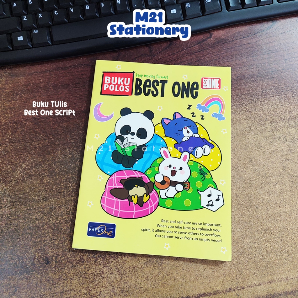 

(1 PCS) BUKU TULIS POLOS BEST ONE / 38 LEMBAR BY PAPER ONE MOTIF RANDOM BUKU LATIHAN SKET SKETCH ANAK SEKOLAH TULISAN /BUKU SKETCH / BUKU POLOS / M21 STATIONERY YOGYAKARTA