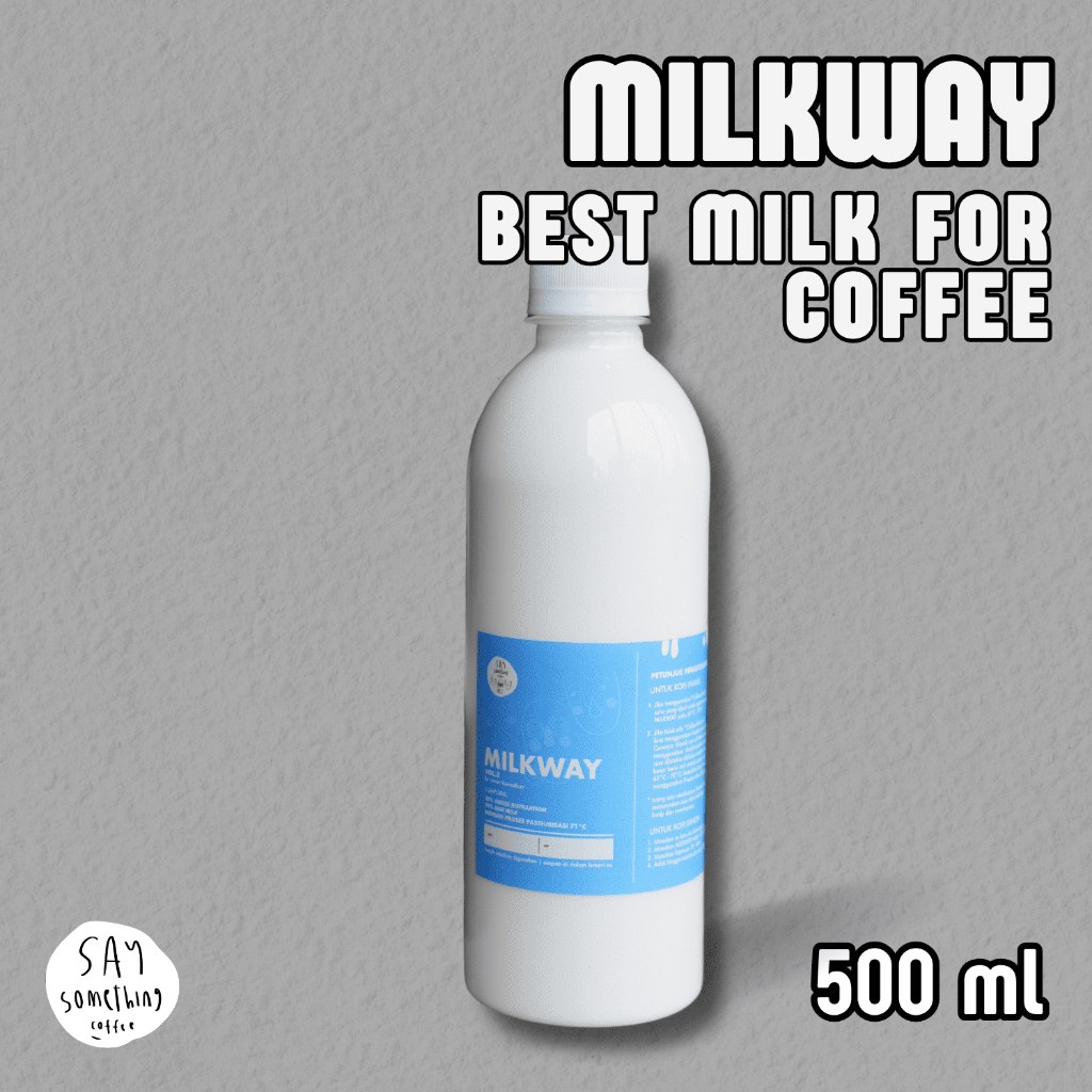 

Say Something Coffee Milkway - Best Milk for Coffee (Khusus Instant & Same Day)