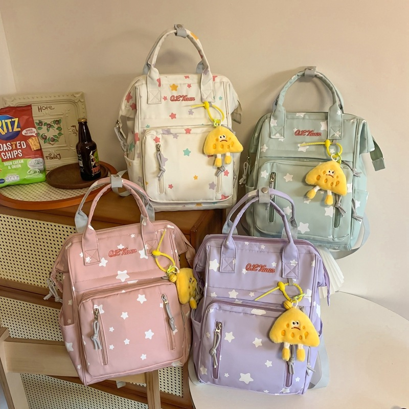 COD Tas Ransel Anak Wanita Korean Backpack Polos Baby Bag Baru Tas Ransel eiger Anak Sekolah sma rem