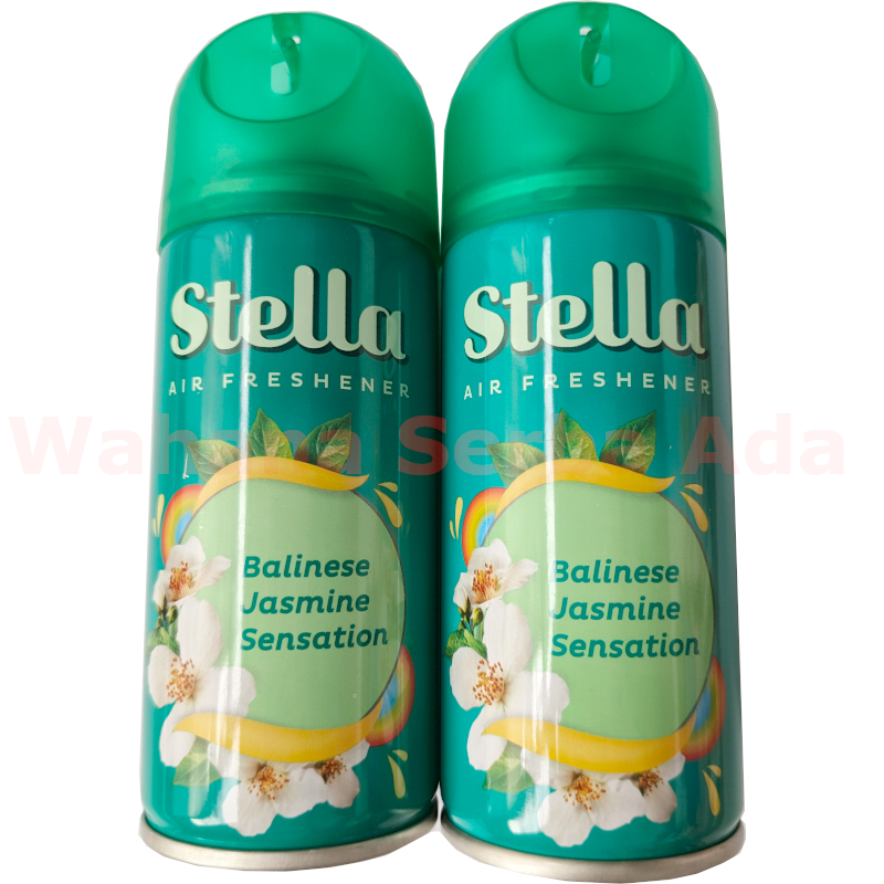 Pengharum Ruangan Semprot STELLA Aerosol Spray 140 ml Balinese Jasmine