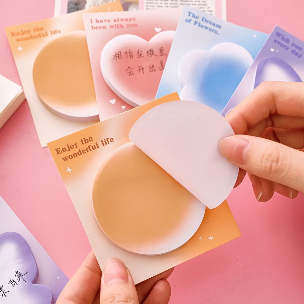

DELUNASHOP STICKY NOTES MINI STICKY NOTE / MEMO PAD / BIEN LI TIE/POST IT Memo Sticker NOTE CATATAN NOTES
