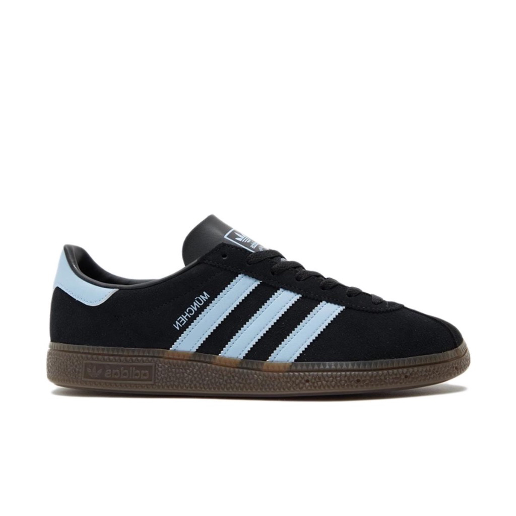 Adidas München Black Clear Sky JR3903 Original Resmi (100% Authentic)