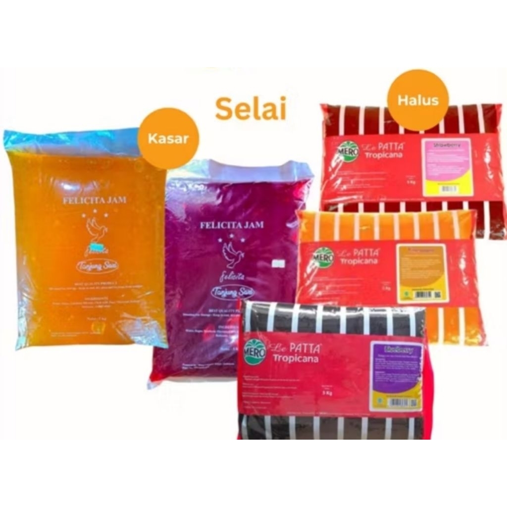

Selai Isian Nanas Nastar Strawberry blueberry Buah Kiloan 250gr