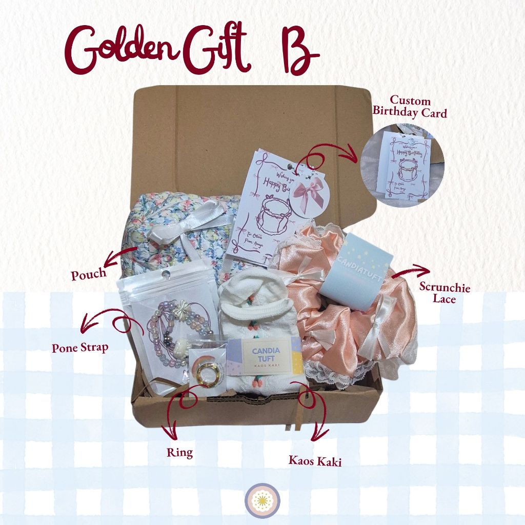 Gift Box/Hampers cewe/ Kado Ultah/ Hadiah Perempuan/Cewe