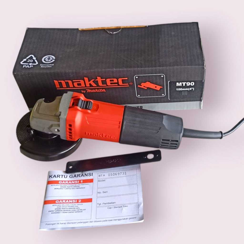 MODEL MAKTEC MESIN GERINDA 4" YUKIDO JAPAN TECHNOLOGY KUALITAS TERBAIK ADA YUKIDO