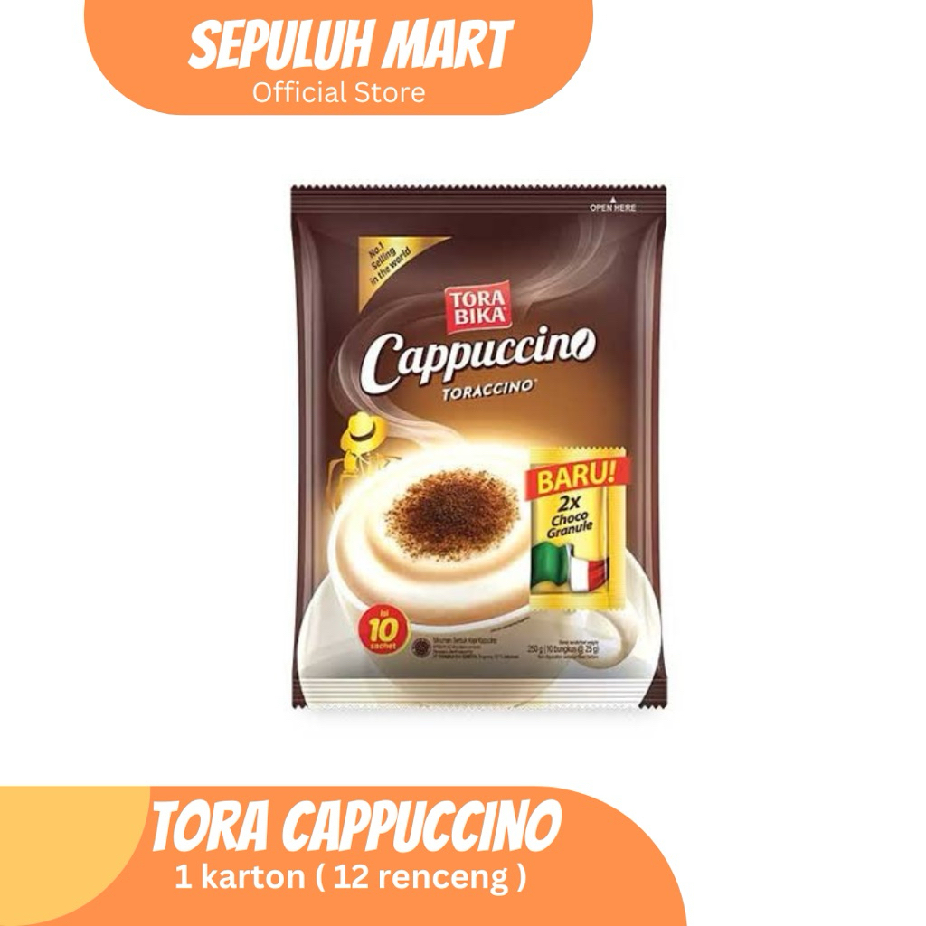 

Kopi Torabika Cappuccino/Tora Cappuccino 1 karton ( 120sachet )