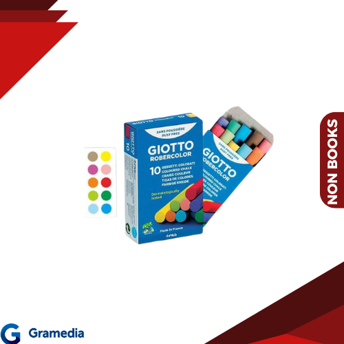 

Gramedia Medan - LYRA Giotto blackboard chalk 10pc/ asrtd