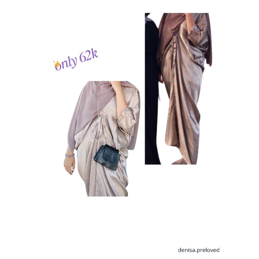 Kaftan Satin Silk