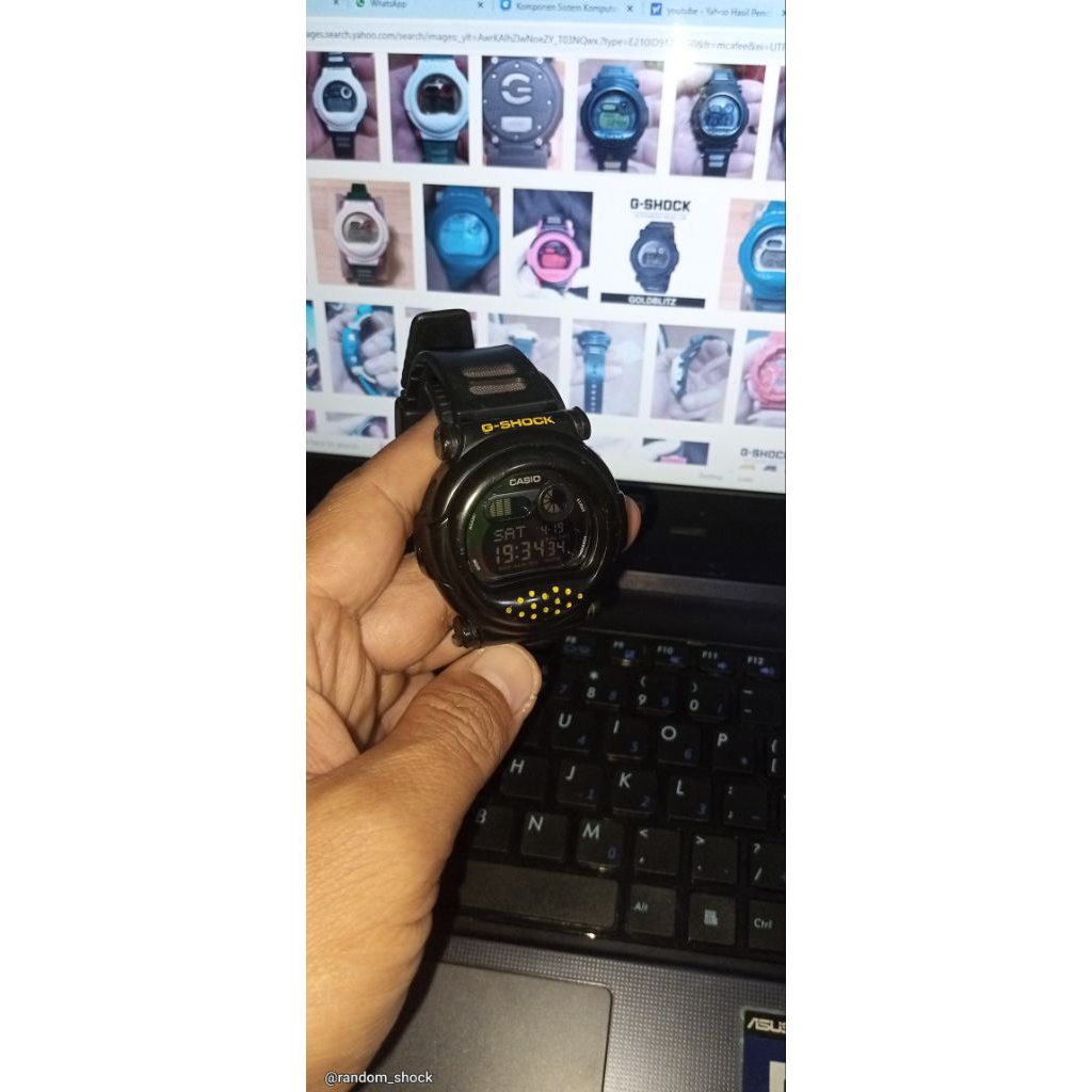 Casio G-Shock G-001 bb aka jason