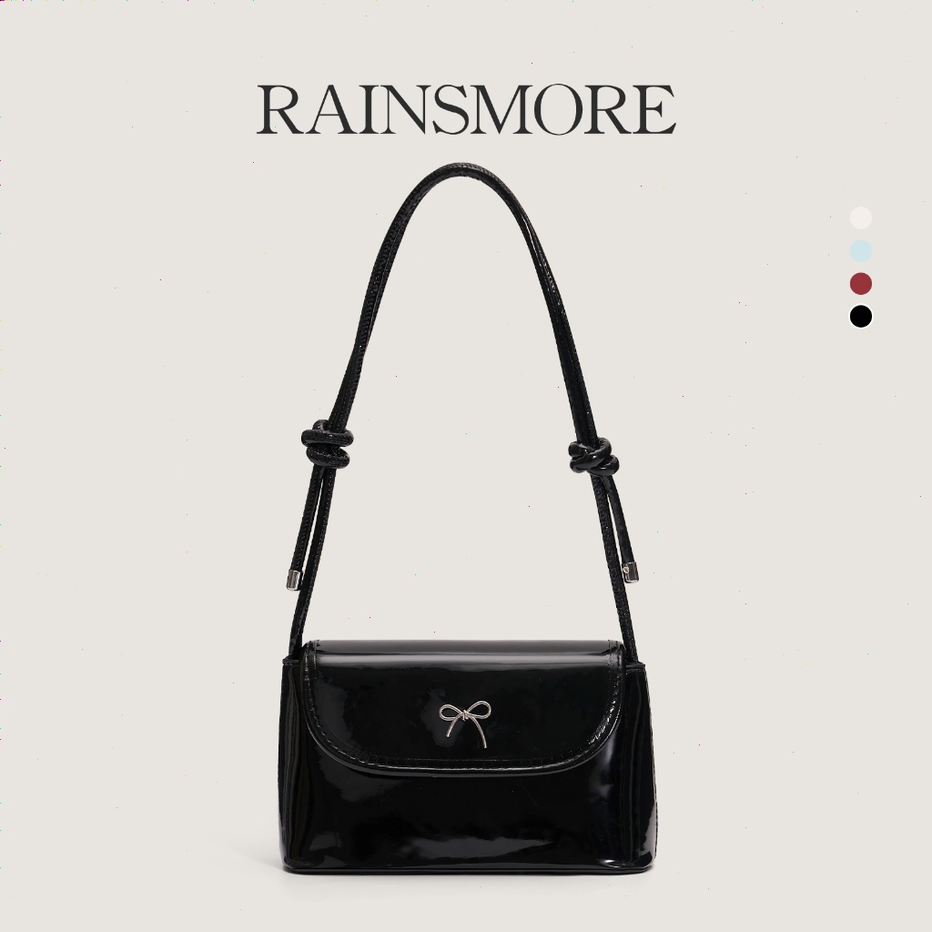 RAINSMORE tas selempang wanita – Korean Simple Cute Style, Warna Pastel untuk Remaja & Hangout Santa