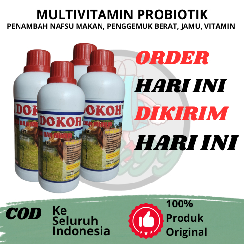 penggemuk sapi Super Dokoh Multivitamin Probiotik 500ml