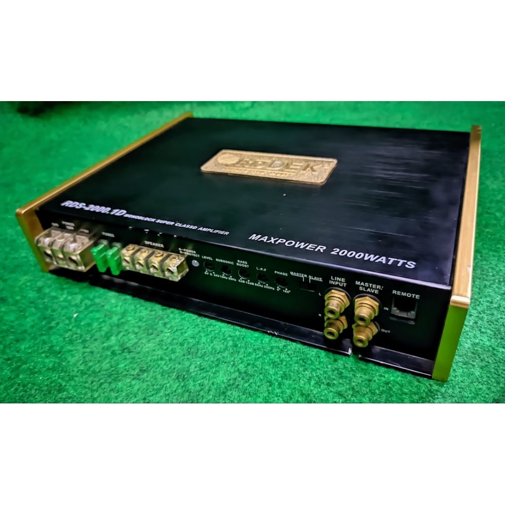 AUDIO MOBIL POWER MONOBLOK RODEK RDS 2000.1D