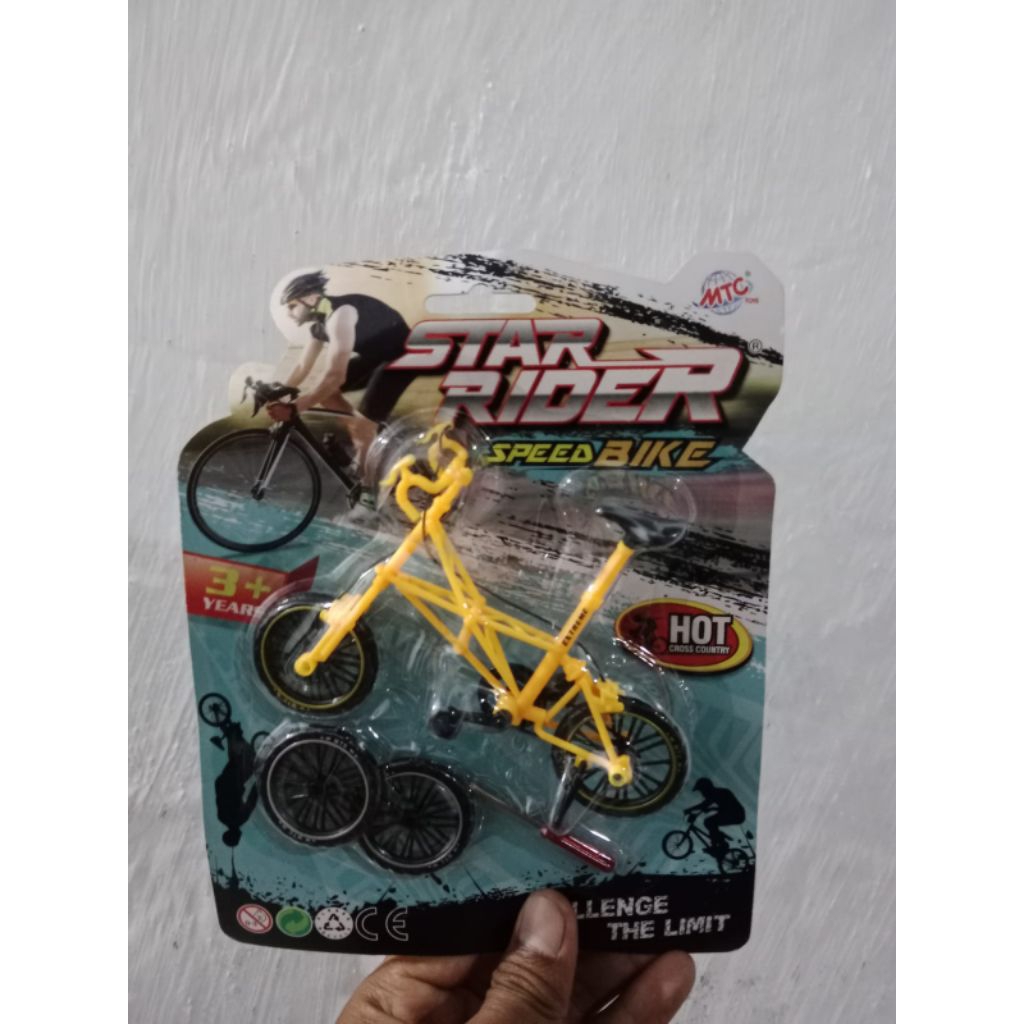 mainan sepeda ontel lipat anak