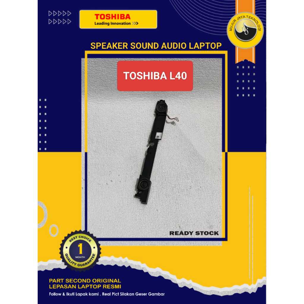 Speaker Sound Audio Laptop Toshiba Satellite L40-A L40 A L40A S40 A S40D T Original Genuine Second
