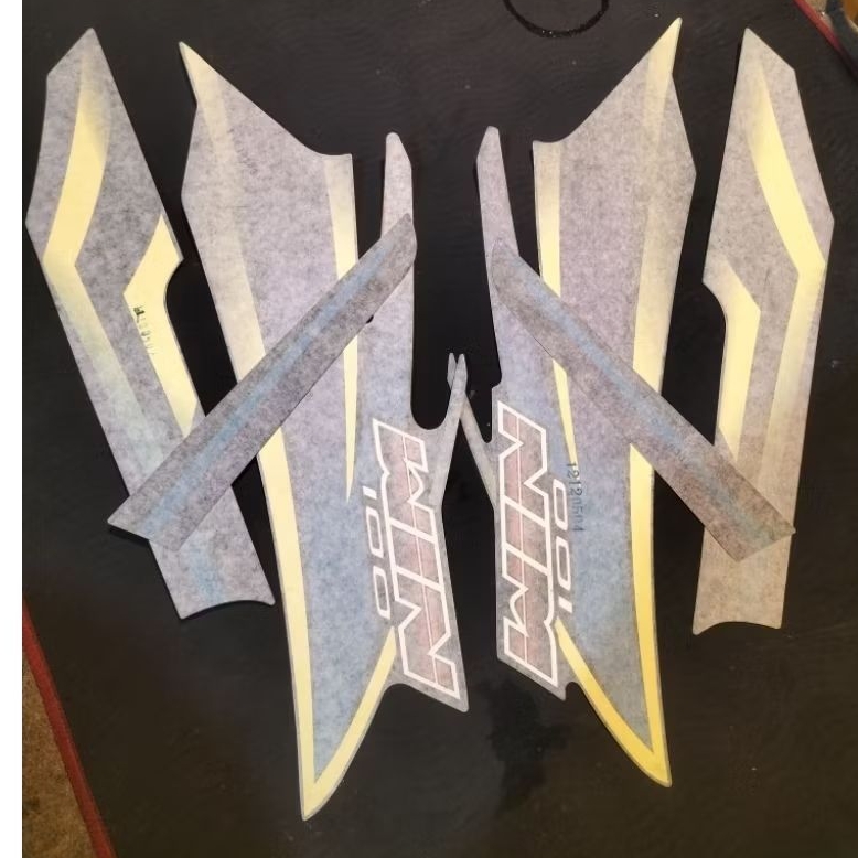 stiker setriping honda win100 original