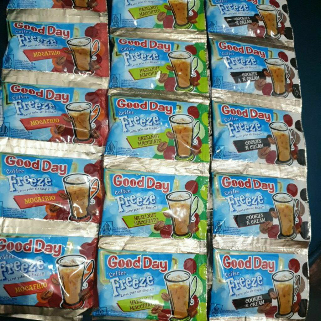 

Good day Freeze Kopi Kapal Api Goday Friz Gooday