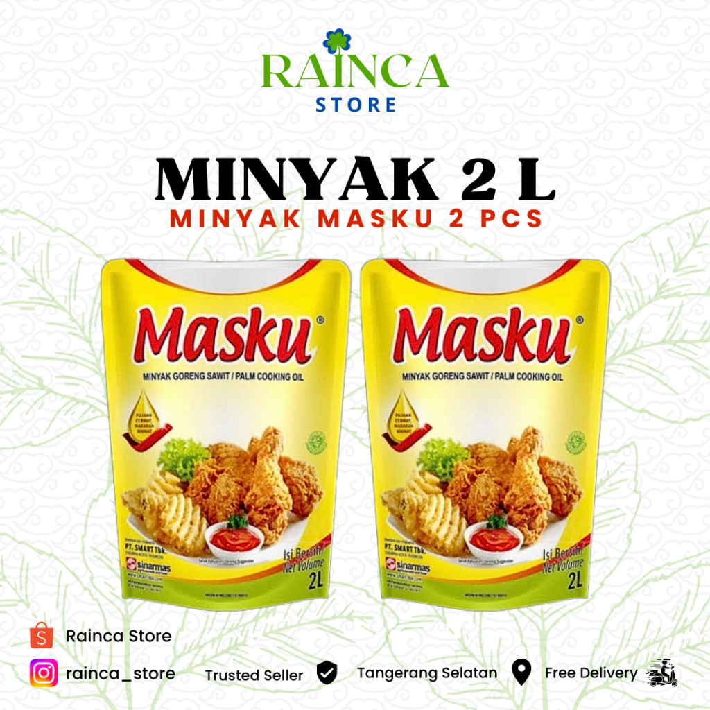 

Minyak Masku 2 Liter 2 l 2 pcs Tangerang Selatan
