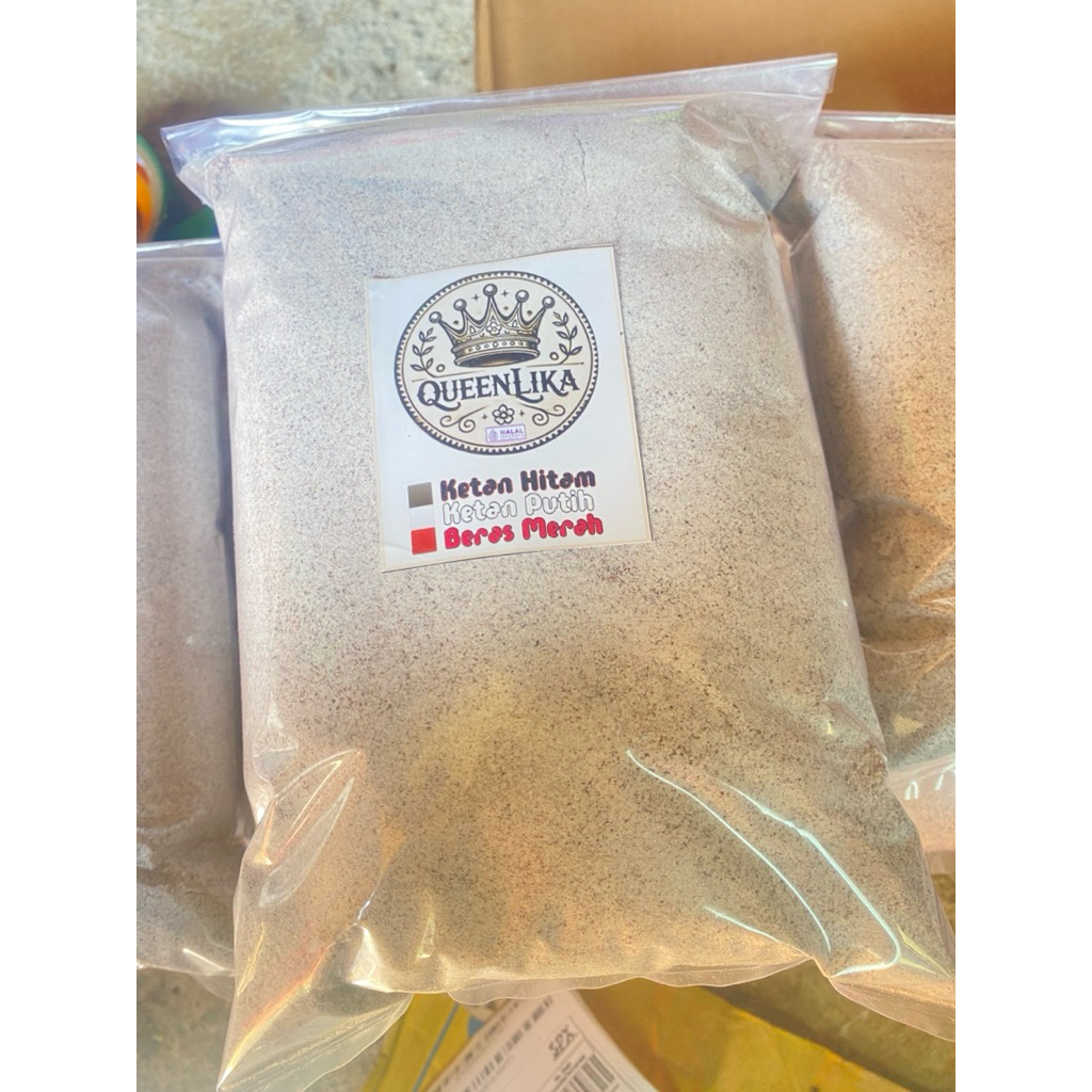 

500g tepung ketan hitam asli