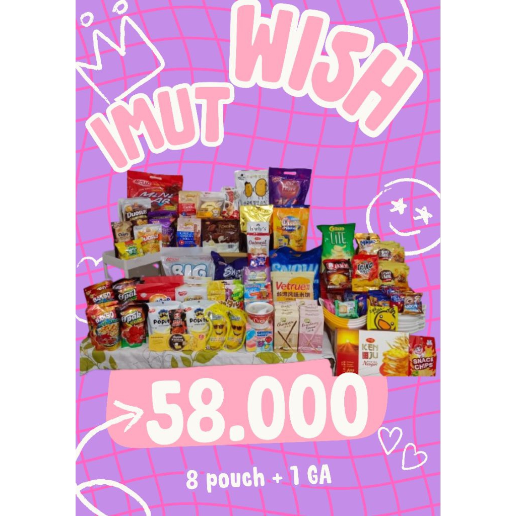 

WISH IMUT [8 pouch + 1 GA]