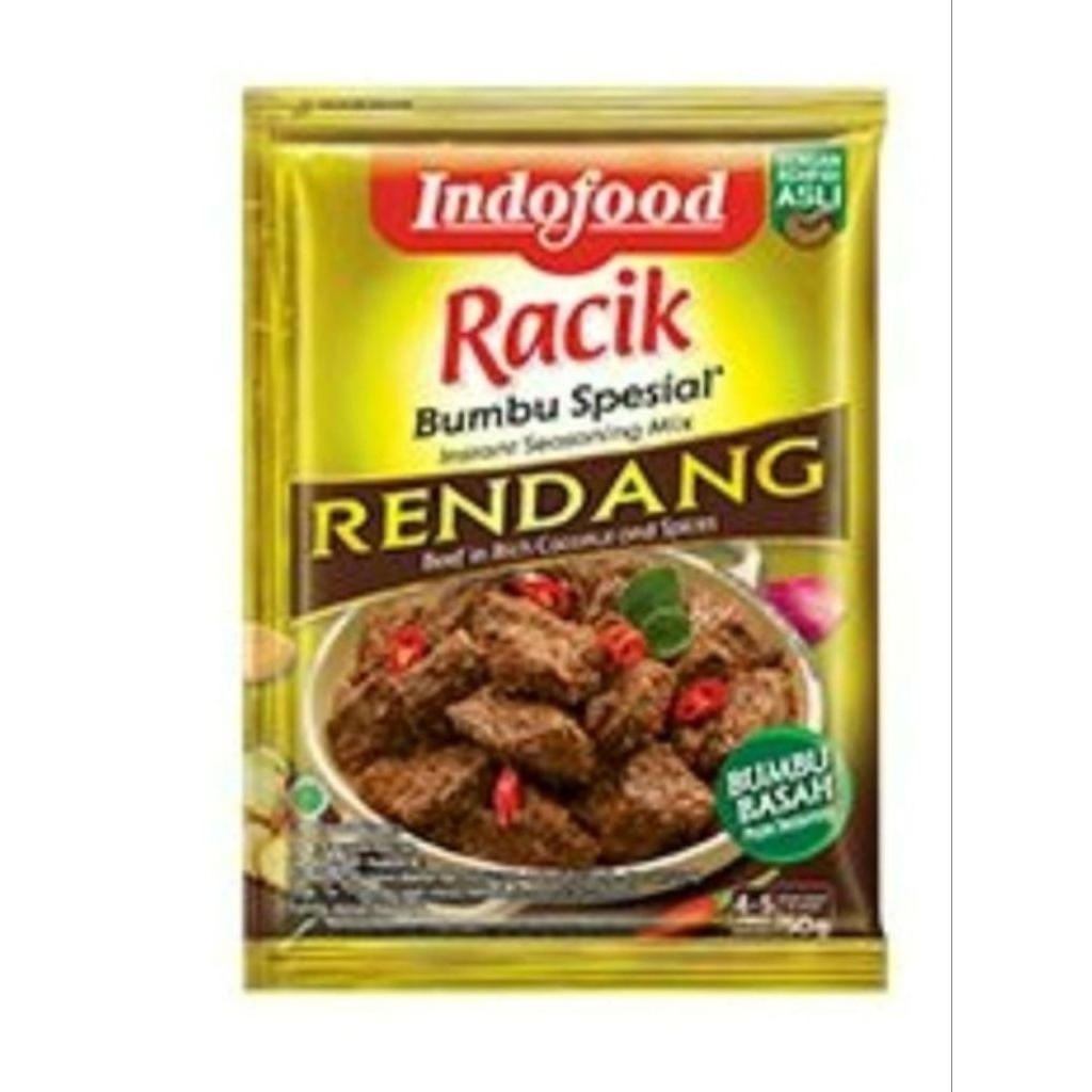 

Indofood racik bumbu special rendang pack 50 gram