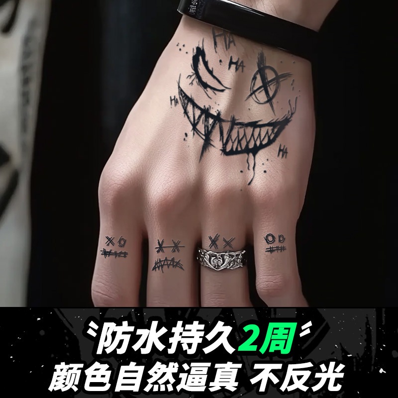 Stiker Tato Temporer Semi Permanen Fruitink - Tatto temporer keren esthetic - Tatto Halloween