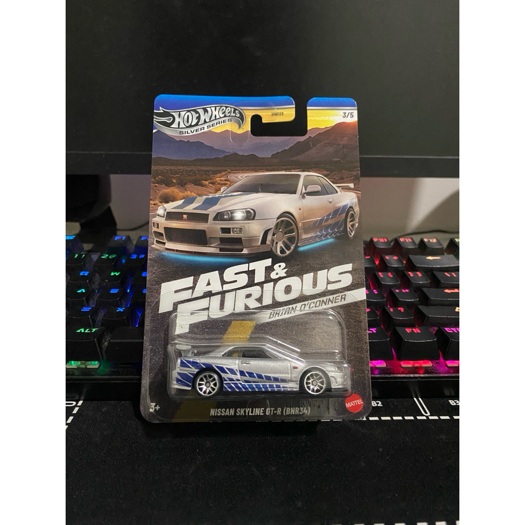 Hotwheels Fast Furious Brian Skyline R34