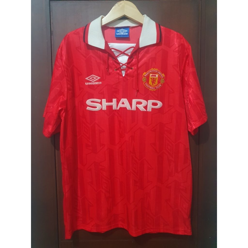 Jersey Original Vintage MU Home 92-94